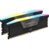 Corsair Vengeance RGB 32GB (2x16GB) DDR5 UDIMM 6400MHz C36 1.35V Desktop Gaming Memory Black
